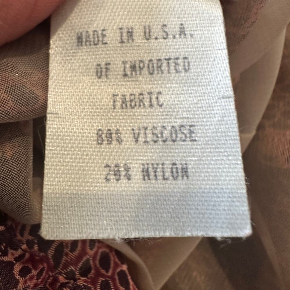 Gianni Python Button Down Shirt Size 10 Designer … - image 6